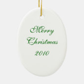 Ornament: Snowy Owl Keramisch Ornament (Achterkant)