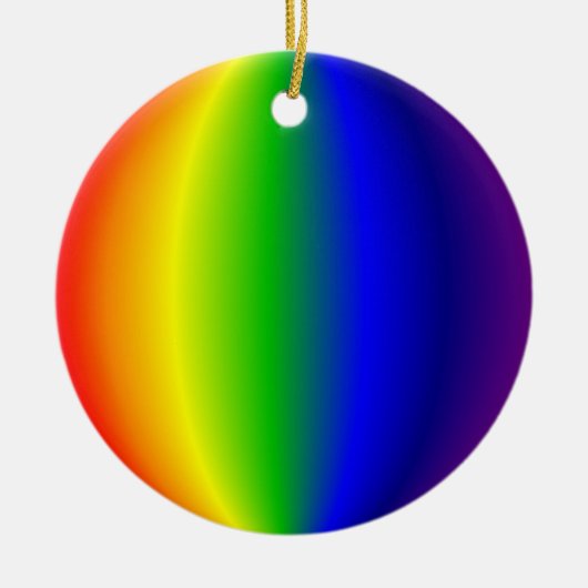 Ornament - Spherische regenboog (Voorkant)