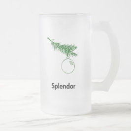 Ornament Splendor Matglas Bierpul
