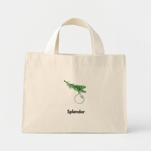 Ornament Splendor Mini Tote Bag (Voorkant)