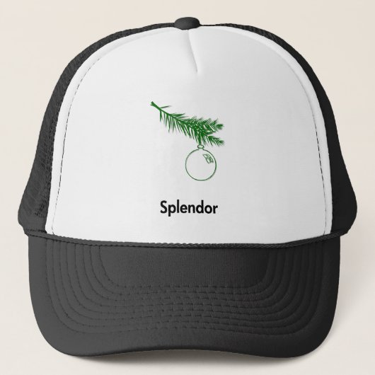 Ornament Splendor Trucker Pet (Voorkant)