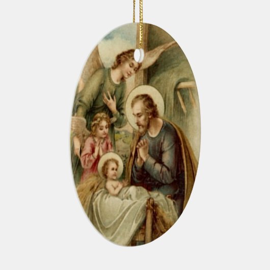 Ornament: St. Joseph Natitivity Keramisch Ornament (Rechts)