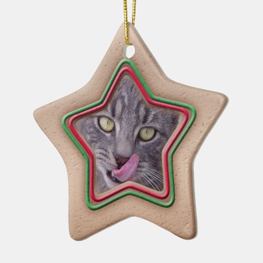 Ornament, Star, Cookie, Foto Keramisch Ornament (Links)