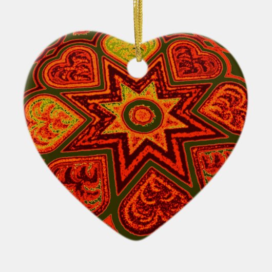 ornament "Starburst of Love" (Voorkant)