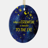 Ornament STARS the little prince QUOTE (Rechts)