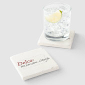 Ornament Stenen Onderzetter (Zijkant)