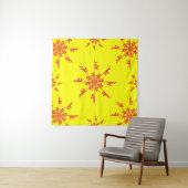 Ornament Swirl Pattern vintage illustrationabstrac Wandkleed (In Situ (horizontaal))