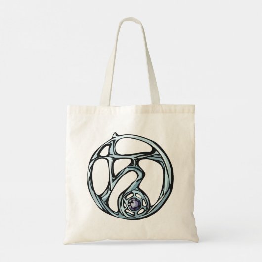 Ornament Symbool Canvas tas (Achterkant)