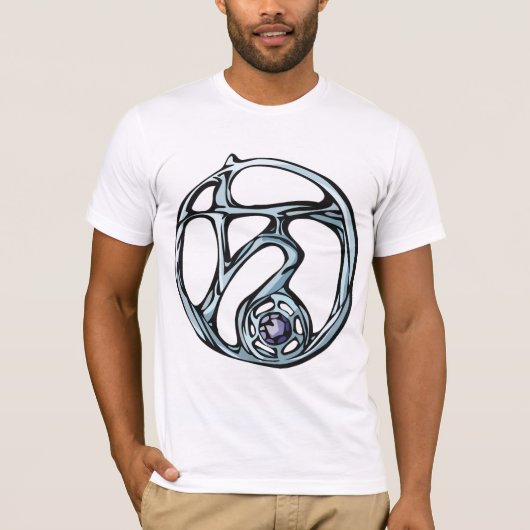 Ornament Symbool Mannen T-shirt (Voorkant)
