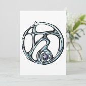 Ornament Symbool-uitnodigingen Kaart