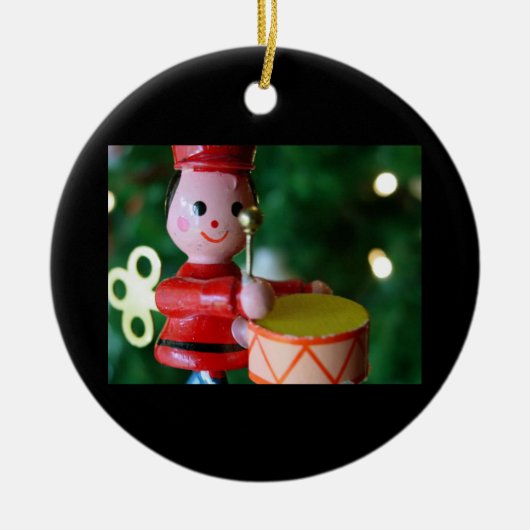 Ornament-Tamboer Keramisch Ornament (Voorkant)