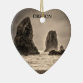Ornament: The Needles 1 Toned (hart) Keramisch Ornament (Rechts)