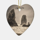 Ornament: The Needles 1 Toned (hart) Keramisch Ornament (Links)