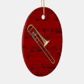 Ornament - Trombone (alto) - Kies uw kleur (Rechts)