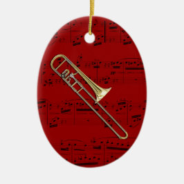 Ornament - Trombone (alto) - Kies uw kleur