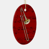 Ornament - Trombone (tenor) - Kies uw kleur (Rechts)