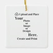 Ornament uw ontwerp of foto-upload (Voorkant)