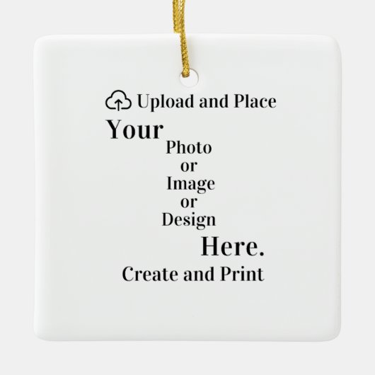 Ornament uw ontwerp of foto-upload (Voorkant)