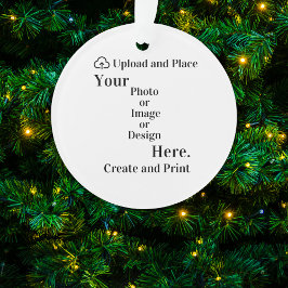 Ornament uw ontwerp of foto-upload