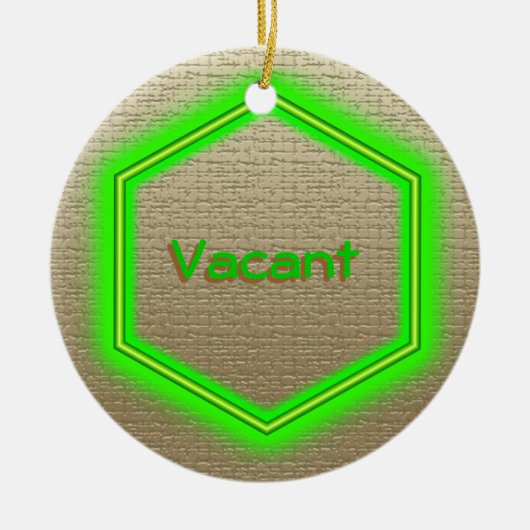 Ornament - Vacature-teken (linnen) (Voorkant)