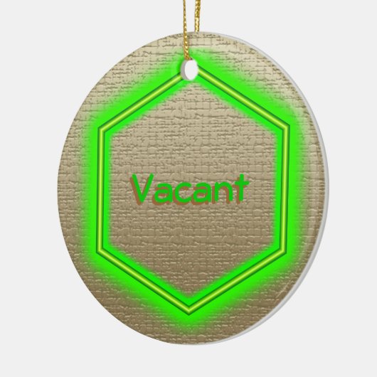 Ornament - Vacature-teken (linnen) (Links)