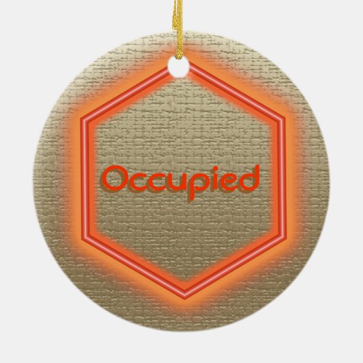 Ornament - Vacature-teken (linnen) (Achterkant)