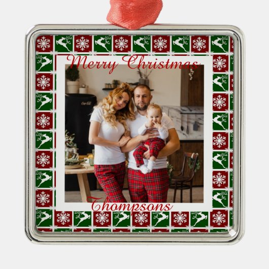 Ornament van aangepast fotometaal (Voorkant)