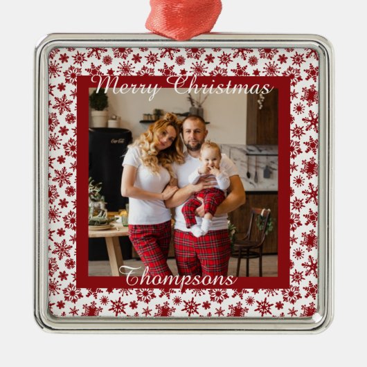 Ornament van aangepast fotometaal (Voorkant)