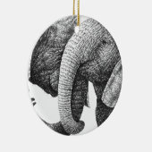 Ornament van Afrikaanse Olephants (Rechts)