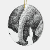 Ornament van Afrikaanse Olephants (Links)