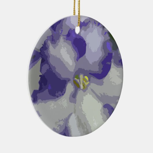 Ornament van Afrikaanse Violet Flower (Rechts)