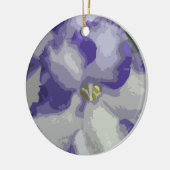 Ornament van Afrikaanse Violet Flower (Links)