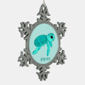 Ornament van baby schildpadden (Links)