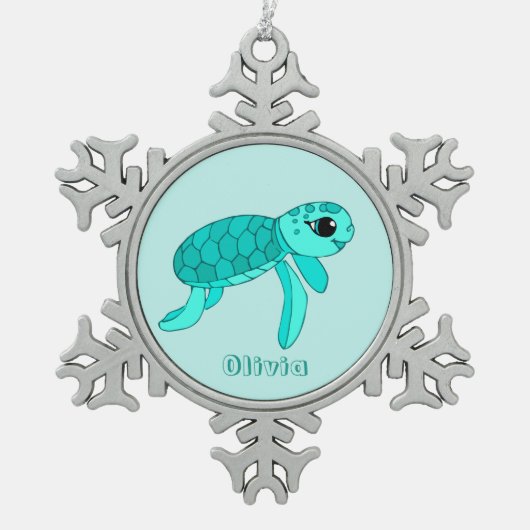 Ornament van baby schildpadden (Voorkant)