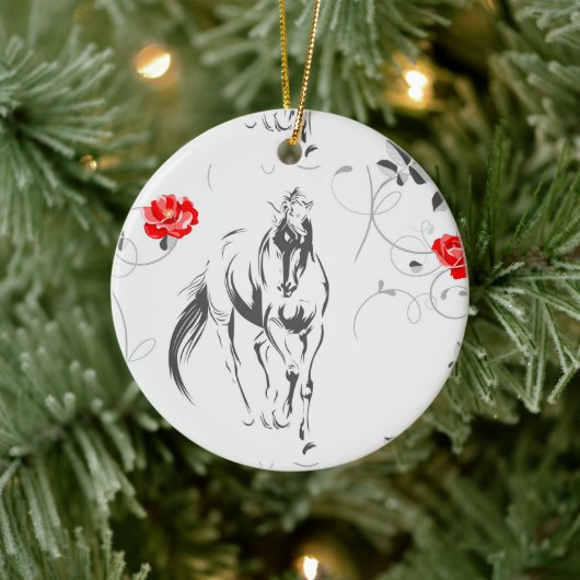 Ornament van barokpaarden (Boom)