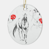 Ornament van barokpaarden (Links)