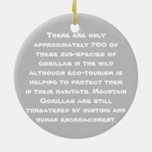 Ornament van bedreigde diersoorten (Achterkant)