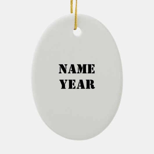 Ornament van Black African of Tan Lineman (Achterkant)