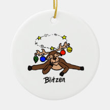Ornament van Blitzen/ Donner