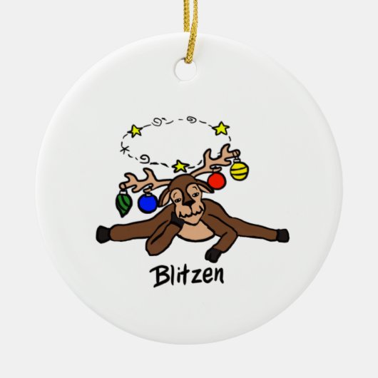 Ornament van Blitzen/ Donner (Voorkant)