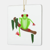 Ornament van boomkikker (Links)