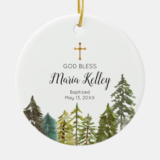 Ornament van bosboompijn (Voorkant)