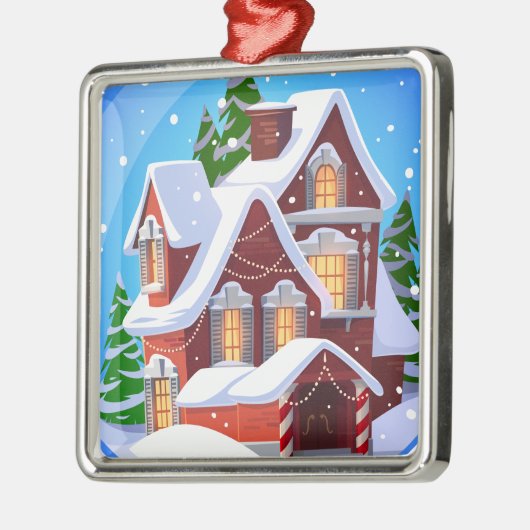 Ornament van Cozy Kersthuis (Links)