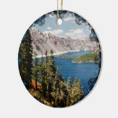 Ornament van Crater Lake Oregon (Links)