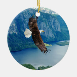 Ornament van de alaskaneagle