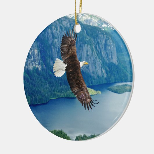 Ornament van de alaskaneagle (Links)