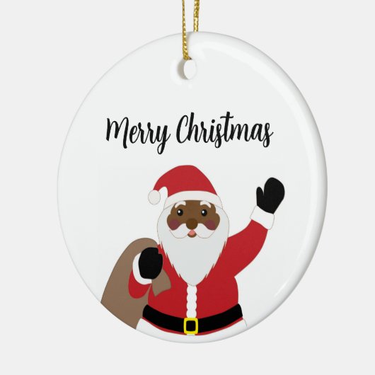 Ornament van de Amerikaanse kerstman (Links)