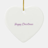 Ornament van de baby met kerstbomen (Achterkant)