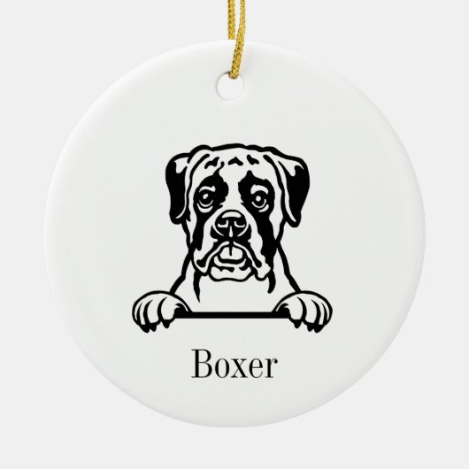 Ornament van de Boxer (Voorkant)