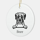 Ornament van de Boxer (Links)